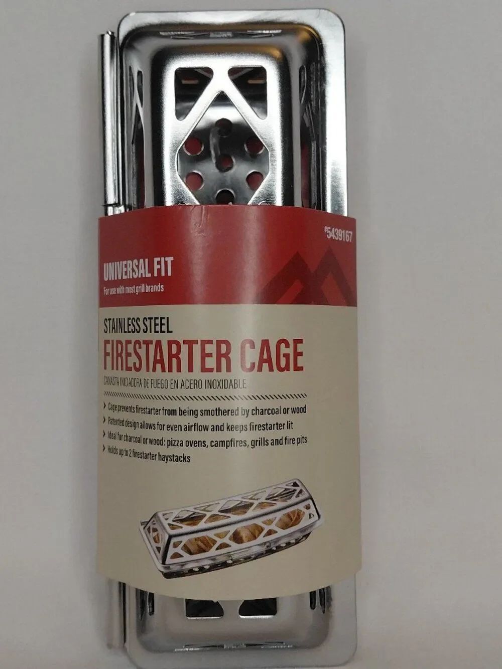 Master Forge - Fire Starter Cage - 1 Count Tray
